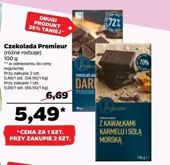 Netto Czekolada gorzka 72 % premieur oferta