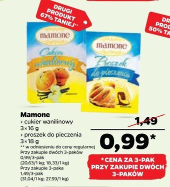 Netto Cukier wanilinowy mamone oferta
