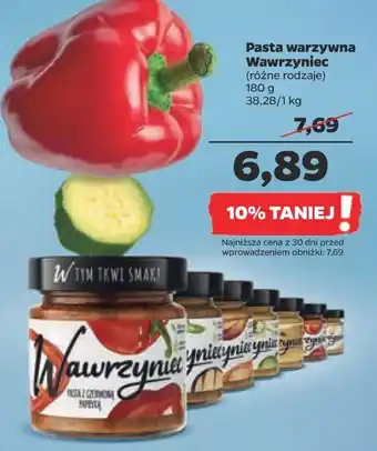 Netto Pasta z ciecierzycą pieprzem i czarnuszką wawrzyniec oferta