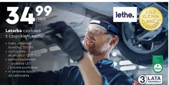 Biedronka Latarka czołowa z czujnikiem ruchu lethe oferta