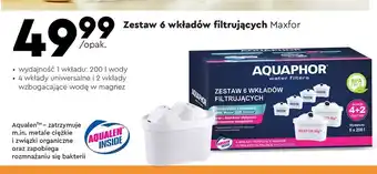 Biedronka Wkłady filtrujące maxfor aquaphor oferta