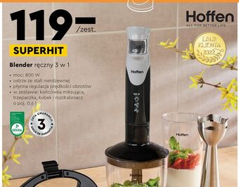 Biedronka Blender fitness 3w1 hoffen oferta