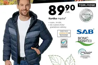Biedronka Kurtka męska m-xxl tom & rose oferta