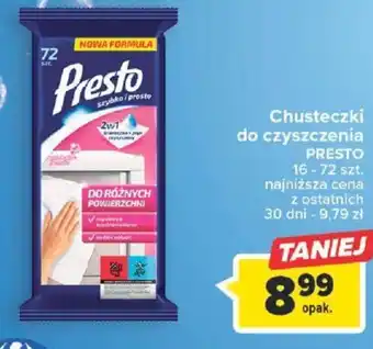 Presto Chusteczki do czyszczenia 16-72szt.