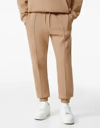 Bershka Spodnie jogger z dzianiny dresowej oferta
