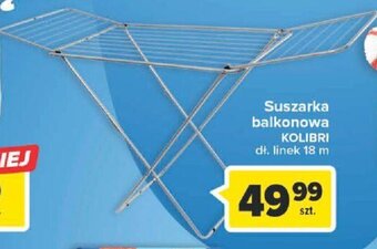 Carrefour Suszarka balkonowa Kolibri oferta