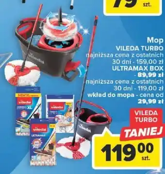 Carrefour Vileda Turbo Mop oferta