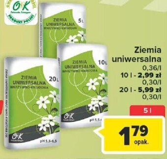 Carrefour Ziemia uniwersalna 5l oferta