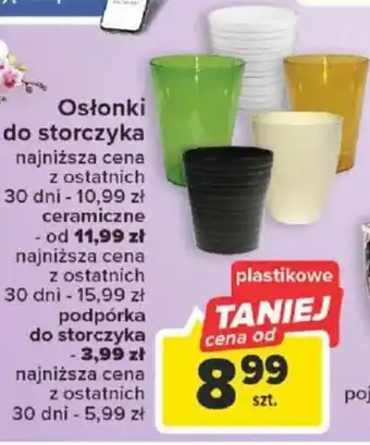 Osłonki do storczyka plastikowa