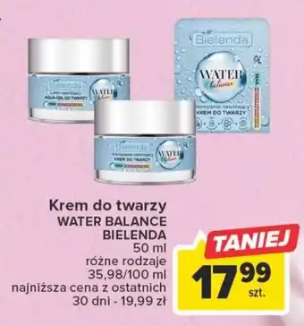 Bielenda Krem do twarzy Water Balance 50ml