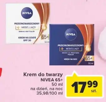 Carrefour Nivea Krem do twarzy 65+ 50ml oferta