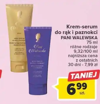 Carrefour Pani Walewska Krem-serum do rąk i paznokci 75ml oferta