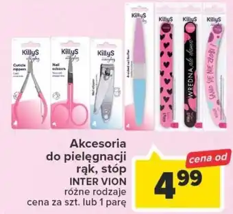 Carrefour Inter Vion Akcesoria do pielęgnacji rąk, stóp oferta