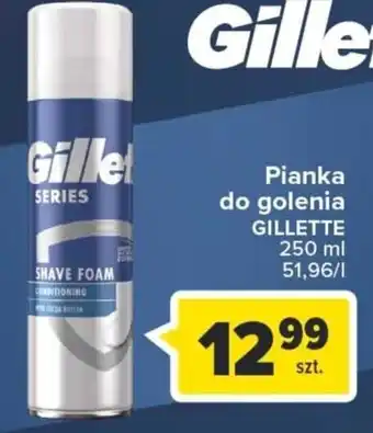 Carrefour Gilette Pianka do golenia 250ml oferta