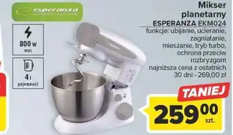 Carrefour Mikser planetarny ekm024 esperanza oferta
