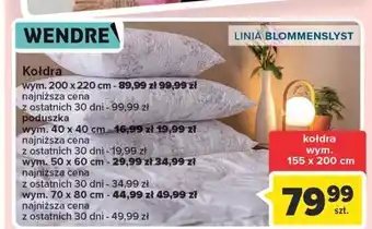 Carrefour Poduszka blommenslyst 70 x 80 cm wendre oferta