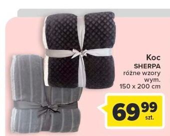 Carrefour Koc sherpa 150 x 200 cm oferta
