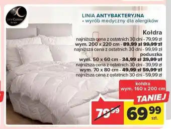 Carrefour Poduszka antybakteryjna 70 x 80 cm john cotton oferta