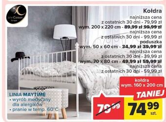 Carrefour Poduszka maytime 50 x 60 cm john cotton oferta