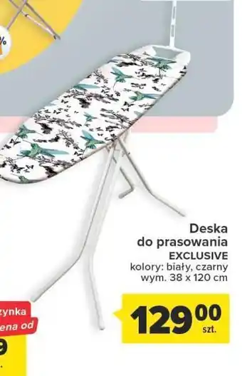 Carrefour Deska do prasowania exclusive 38 x 120 cm oferta