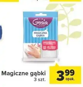 Carrefour Magiczna gąbka gosia oferta