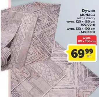 Carrefour Dywan monaco 80 x 150 cm oferta