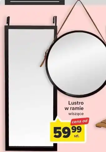Lustro w ramie