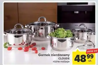 Carrefour Garnek nierdzewny cloude florina (florentyna) oferta