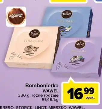 Carrefour Bombonierka wawel tiramisu oferta
