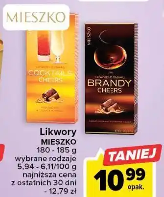 Carrefour Likwory o smaku cocktails pina colada & tequila mieszko oferta