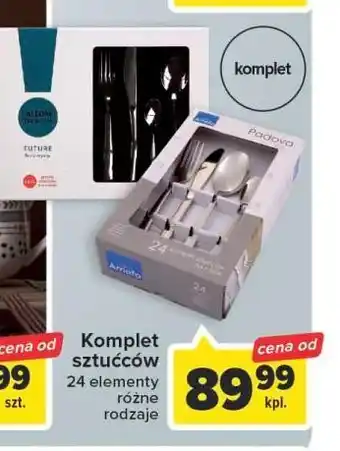 Komplet sztućców padova amefa