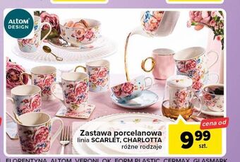 Carrefour Filiżanka ze spodkiem 200 ml charlotta altom design oferta