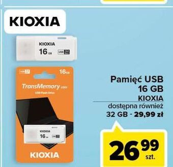 Carrefour Pamięc usb 32 gb kioxia oferta