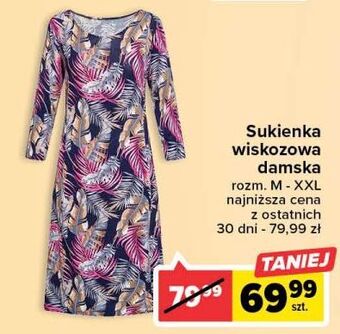 Carrefour Sukienka damska m-2xl oferta