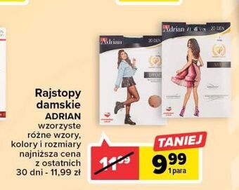 Carrefour Rajstopy damskie 20 den adrian oferta