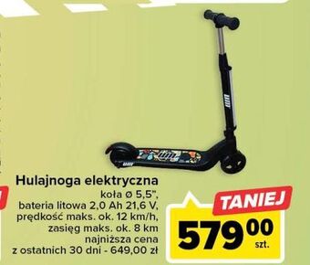 Carrefour Hulajnoga elektryczna oferta
