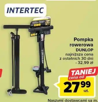 Carrefour Pompka rowerowa dunlop oferta