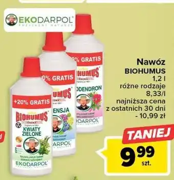 Carrefour Biohumus hortensja ekodarpol oferta