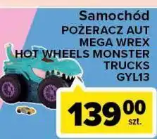 Carrefour Monster truck pożeracz aut mega wrex gyl13 hot wheels oferta