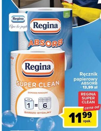 Carrefour Recznik papierowy regina super long oferta