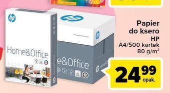 Carrefour Papier ksero a4 hp home & office 80 g hp oferta