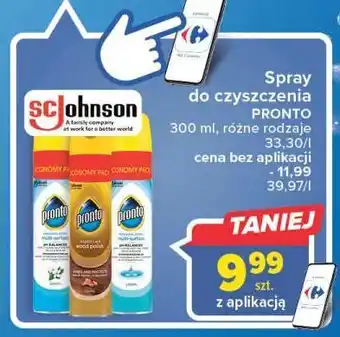 Carrefour Spray przeciw kurzowi original pronto multi surface oferta
