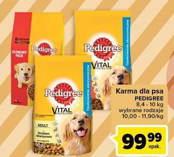 Carrefour Karma dla psa wołowina-drób pedigree vital oferta