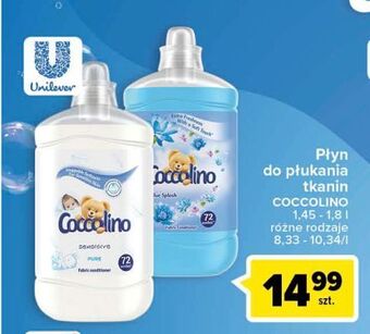 Carrefour Płyn do płukania sensitive coccolino oferta