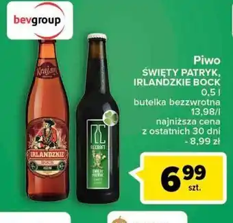 Carrefour Piwo recraft irlandzkie bock oferta