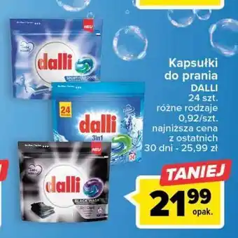 Carrefour Kapsułki do prania activ dalli 3in1 oferta