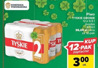 Carrefour Piwo tyskie gronie oferta