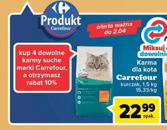 Carrefour Karma dla kota expert carrefour companino oferta
