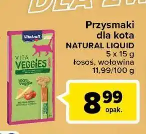 Carrefour Przysmak dla psa o smaku sera vitakraft vita veggies oferta