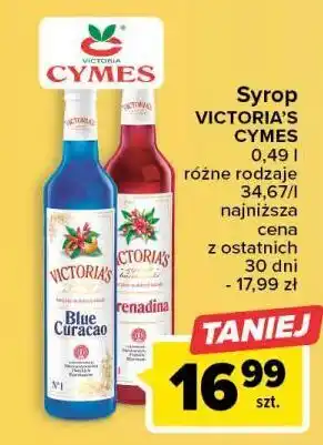 Carrefour Syrop barmański blue curacao cymes victoria's oferta